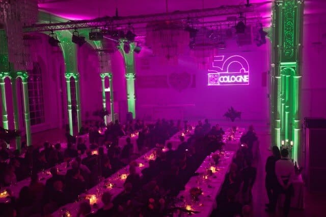 Lasershow zum Firmenevent in Köln